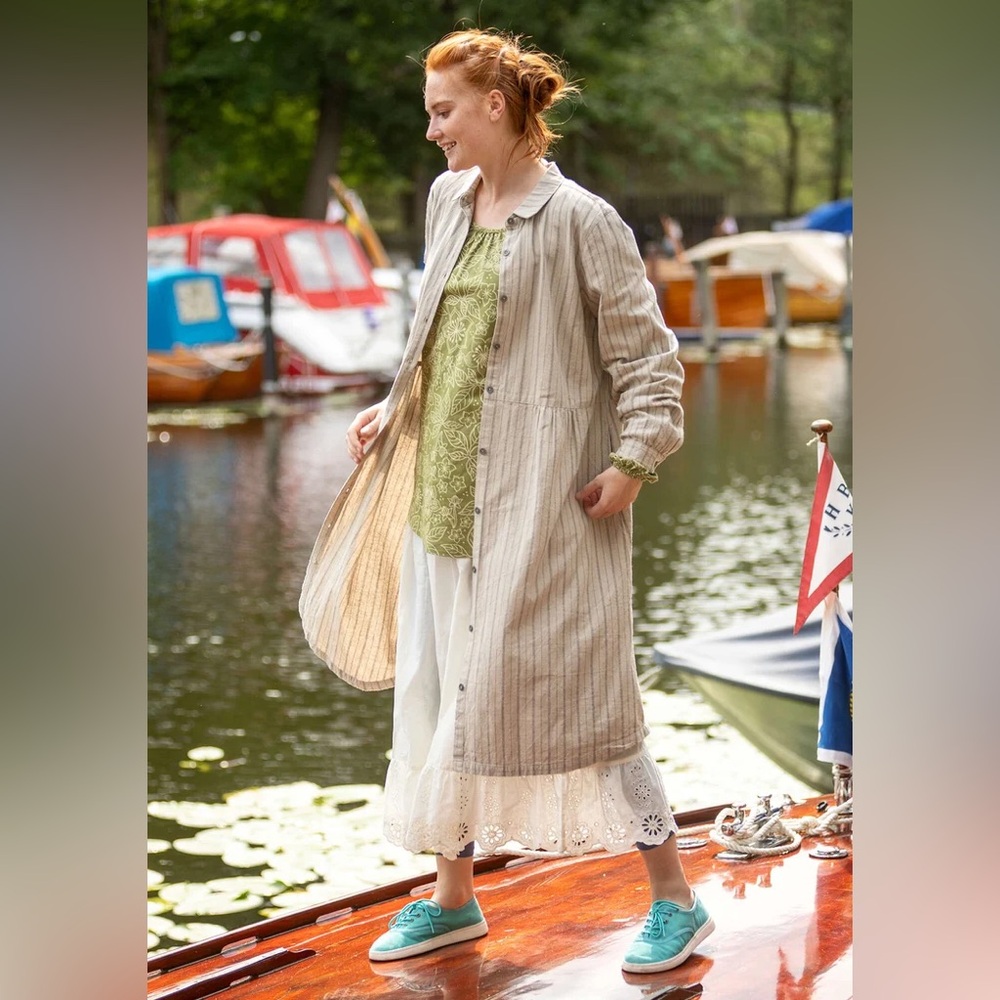 Gudrun Sjödén Alba Dress in Cotton / Hemp Blend